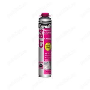Adeziv poliuretanic pentru polistiren ceresit ct 84 express 850 ml