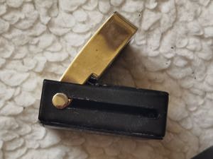 Ceas elegant cuartz birou masa office inox argintiu Balenciaga - imagine 7