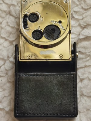 Ceas elegant cuartz birou masa office inox argintiu Balenciaga - imagine 10