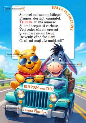 Invitatii petreceri copii - imagine 5