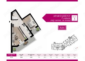 Apartament 2 camere decomandat, faza 3 Maniu 141 - imagine 2