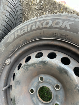 Set Roti Iarna Jante + Anvelope Dunlop Germany Hankook 195 65 R 15 91T - imagine 7