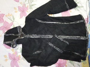 Cojoc  Haina blana Next UK negru-gri, mas. M-L (40-42) - imagine 5