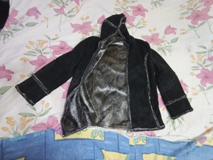 Cojoc  Haina blana Next UK negru-gri, mas. M-L (40-42) - imagine 4