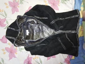 Cojoc  Haina blana Next UK negru-gri, mas. M-L (40-42) - imagine 2