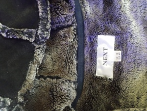 Cojoc  Haina blana Next UK negru-gri, mas. M-L (40-42) - imagine 8