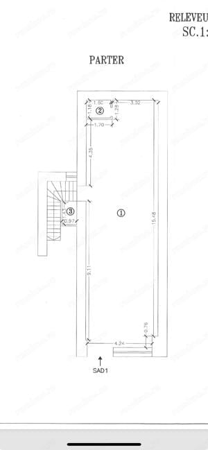 De vanzare spatiu comercial, parter+demisol, strada pietonala, vitrina mare, 166 mp, zona Unirii - imagine 11