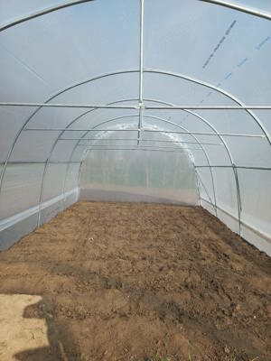 Distribuim solar gradina complete structura galvanizata folie 180 microni 3 ani garantie kit complet