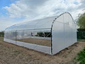 Oferim solarii gradina profesionale teava zincata folie UV 180 microni garantie 3 ani laterale aeris