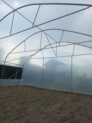 Oferim solarii gradina rezistente teava zincata folie UV 180 microni garantie 3 ani kit complet mont