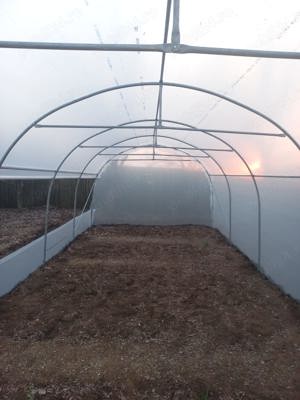 Distribuim solar gradina complete   teava zincata   folie UV 180 microni garantie 3 ani   kit comple