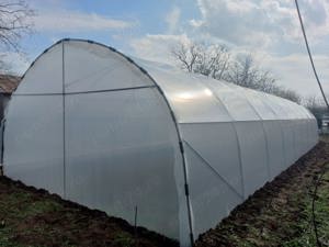 Vindem solarii gradina profesionale structura galvanizata folie UV 180 microni garantie 3 ani kit co