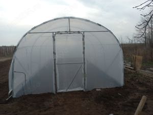 Vindem solarii legume complete structura galvanizata folie UV 180 microni 3 ani garantie kit complet