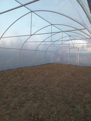 Vindem solar gradina complete structura galvanizata folie UV 180 microni garantie 3 ani kit complet 