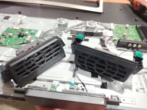 set 2 difuzoare 1-859-227-21 8ohm 10w de pe tv Sony kd-43xe7077 - imagine 2