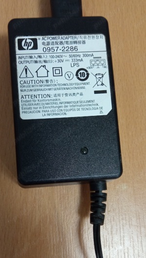 Vand Alimentator Original pentru Imprimanta HP,nou, tensiune 30V  333 mA  - imagine 4