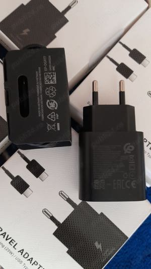 set incarcator super fast charge 25w pentru Samsung adaptor priza type c + cablu type c type c 5A