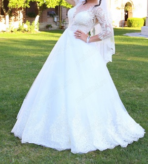 Vând rochie de mireasa Natalia nuanta Ivoire - imagine 3