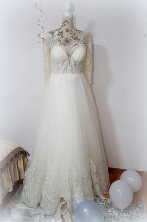 Vând rochie de mireasa Natalia nuanta Ivoire - imagine 5