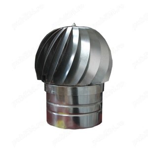 Terminal palarie rotativa zincat - 120 mm