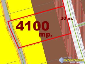 Teren Intravilan 4100 mp. PUZ aprobat P+3+(1) toate utilitatile, deschidere drum asfaltat 30,5 m - imagine 6