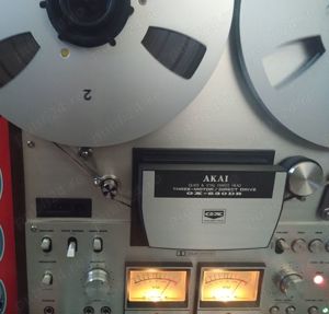 Magnetofon Akai GX-630DB Three-Motor Direct Drive cu Role si Adaptoare - imagine 5