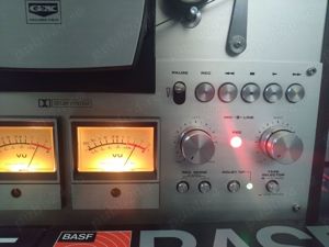 Magnetofon Akai GX-630DB Three-Motor Direct Drive cu Role si Adaptoare - imagine 3