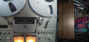 Magnetofon Akai GX-630DB Three-Motor Direct Drive cu Role si Adaptoare - imagine 8