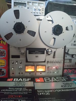 Magnetofon Akai GX-630DB Three-Motor Direct Drive cu Role si Adaptoare - imagine 2