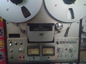 Magnetofon Akai GX-630DB Three-Motor Direct Drive cu Role si Adaptoare - imagine 7