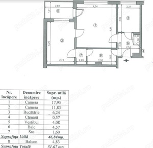 Proprietar, Apartament 2 camere, Zona Ramnicu Sarat - Dristor - imagine 7