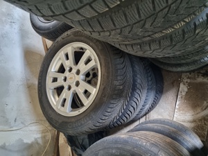 4 cauciucuri de iarna 215 60 16 cu jante de aliaj 5x115 de chevolet - imagine 8