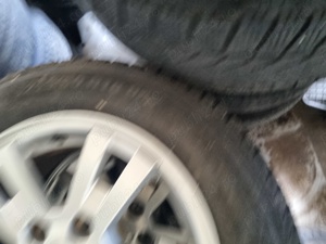 4 cauciucuri de iarna 215 60 16 cu jante de aliaj 5x115 de chevolet - imagine 4