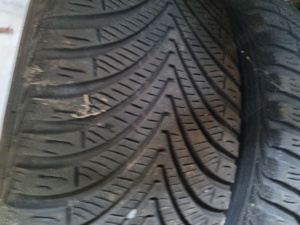 4 cauciucuri de iarna 215 60 16 cu jante de aliaj 5x115 de chevolet - imagine 7