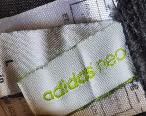 Colanti lungi dama Adidas Neo pantalon sport gri egari femei - imagine 4