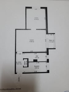 Proprietar vând apartament 2 camere zona . Girocului Judetean - imagine 5