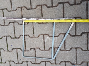 Suporti polite raft din fier beton de 16mm, pentru garaj pivnita, dimensiuni aproximative:72,5x40cm  - imagine 6