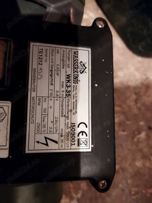 pompă apă  - imagine 4