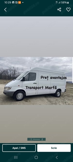 Transport marfa mobila mutare și alte obiecte 