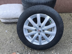 Jante Platinum 15 4*100. J6 cu cauciucuri  - imagine 3