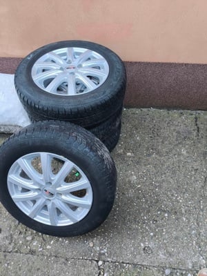 Jante Platinum 15 4*100. J6 cu cauciucuri  - imagine 5