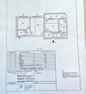 Apartament 3 camere, etaj 3, echipat complet,zona Centrala-Unic - imagine 11