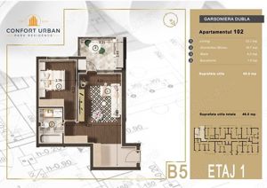 Apartament 2 camere tip studio,Confort Urban Rahova - imagine 11