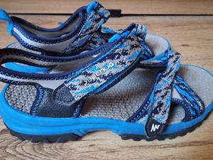 Sandale de drumeţie Quechua MH120 albastru mărimea 37 copii - imagine 3