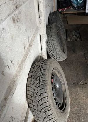 Vand set 4 Jante otel R16 originale VW (ET33, 5x112), TIGUAN 1_5N  - imagine 3