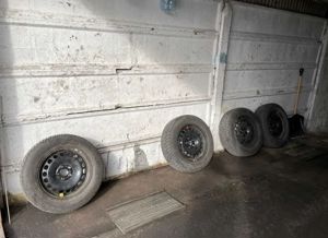 Vand set 4 Jante otel R16 originale VW (ET33, 5x112), TIGUAN 1_5N  - imagine 2