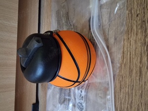 Sticla de apă pliabilă pentru baschet - portocaliu