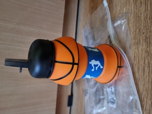 Sticla de apă pliabilă pentru baschet - portocaliu - imagine 3