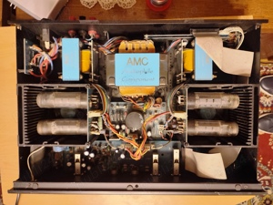 Amplificator hibrid AMC CVT 3030 final tuburi - imagine 10