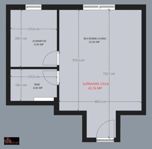 Apartament 2 camere in complex nou - imagine 12